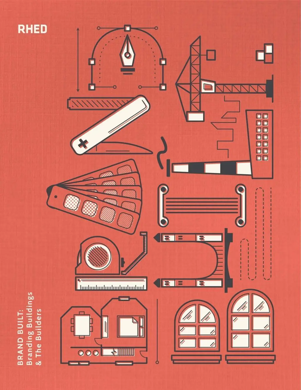 Cover: 9789810990305 | Brand Built: Branding Buildings and the Builders | Publishers Rhed