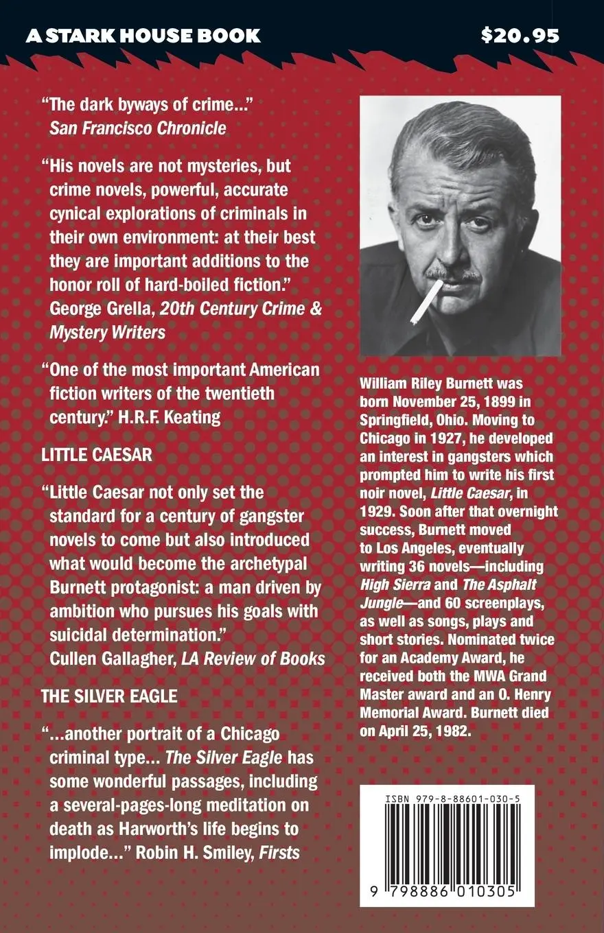 Rückseite: 9798886010305 | Little Caesar / The Silver Eagle | W. R. Burnett | Taschenbuch | 2023