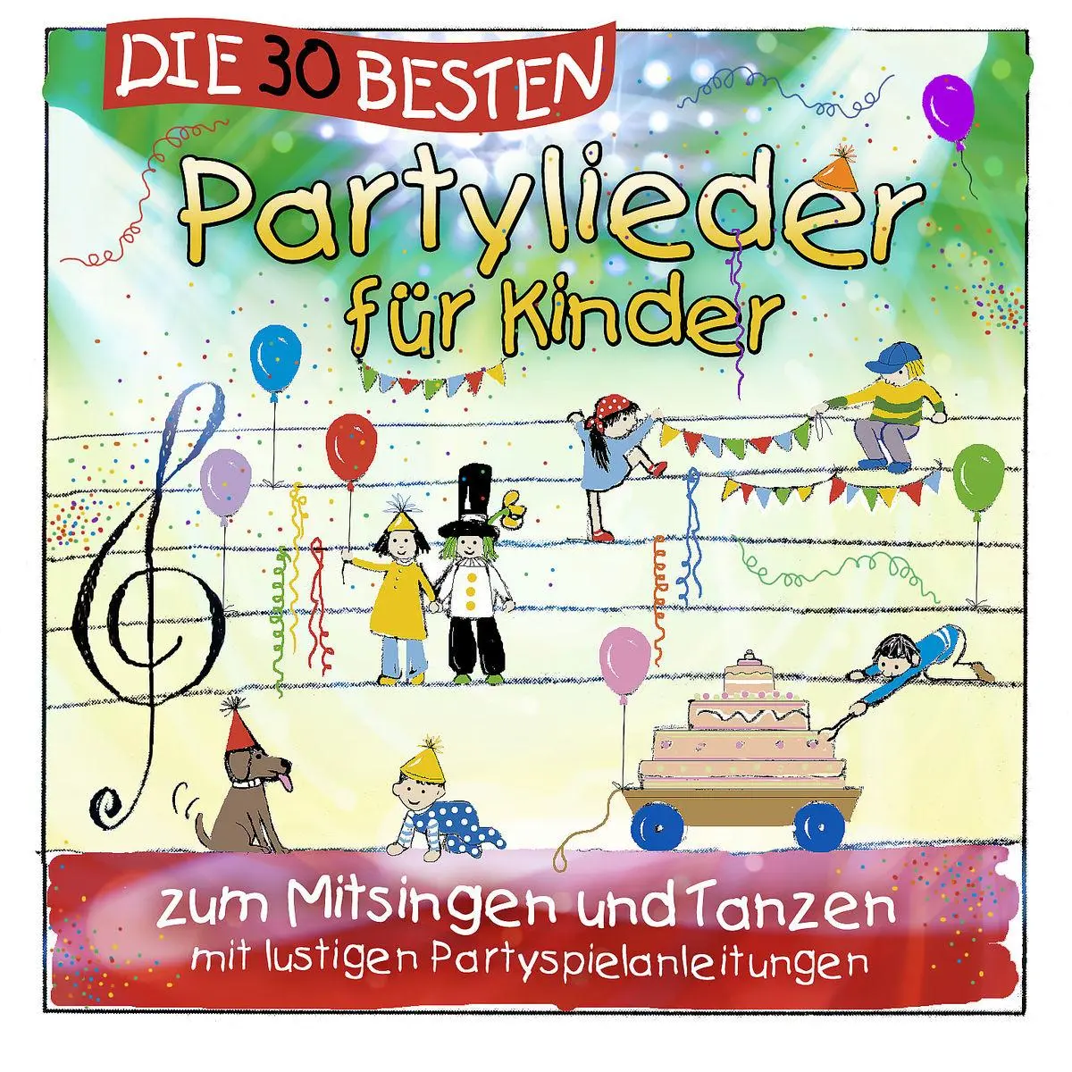 Cover: 4260167470405 | Lamp &amp; Leute - Die 30 besten Partylieder für Kinder | Audio-CD | 2012
