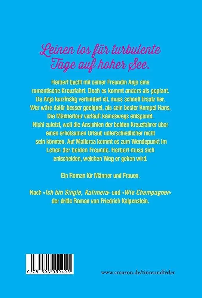 Rückseite: 9781503950405 | Männerferien | Friedrich Kalpenstein | Taschenbuch | Deutsch | 2015