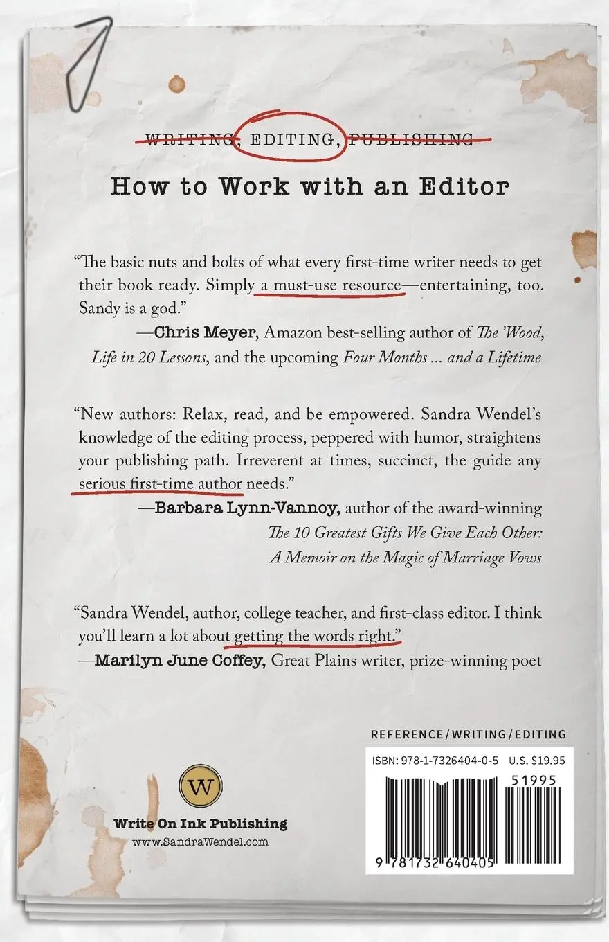 Rückseite: 9781732640405 | Cover to Cover | What First-Time Authors Need to Know about Editing