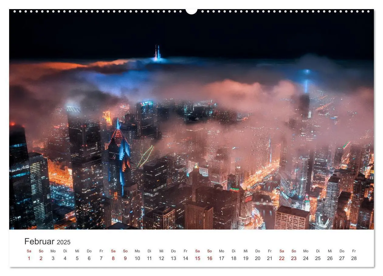 Bild: 9783435060405 | Chicago - Eine einzigartige Stadt. (Wandkalender 2025 DIN A2 quer),...