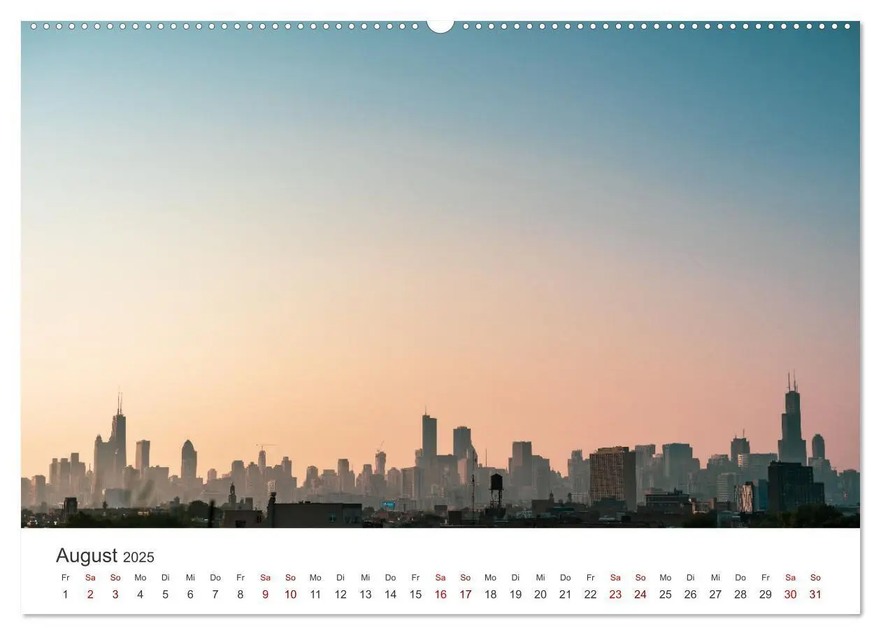 Bild: 9783435060405 | Chicago - Eine einzigartige Stadt. (Wandkalender 2025 DIN A2 quer),...
