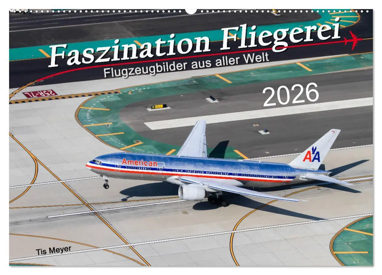 Cover: 9783457840405 | Faszination Fliegerei (Wandkalender 2026 DIN A2 quer), CALVENDO...