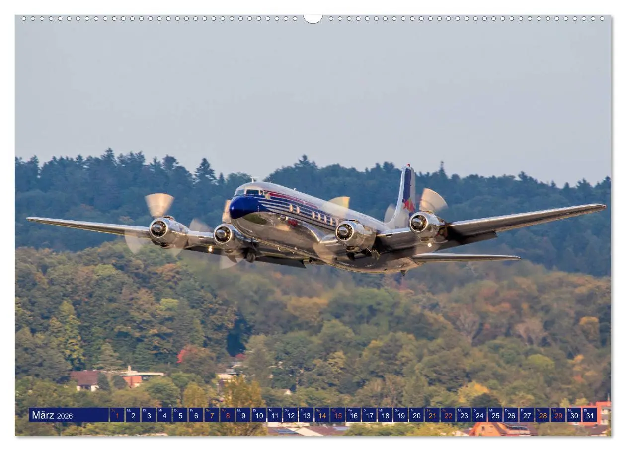 Bild: 9783457840405 | Faszination Fliegerei (Wandkalender 2026 DIN A2 quer), CALVENDO...