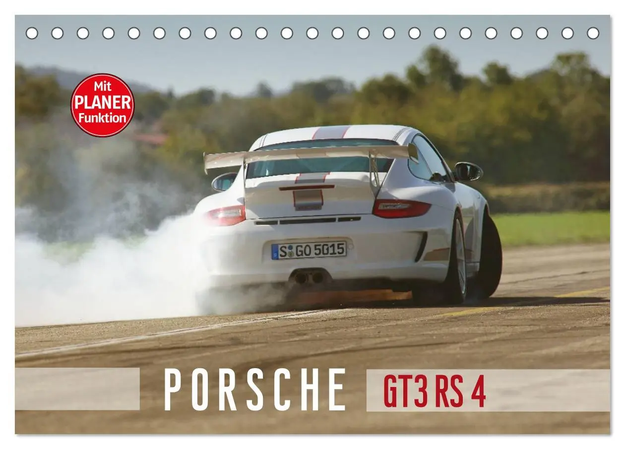 Cover: 9783516000405 | Porsche GT3RS 4,0 (Tischkalender 2026 DIN A5 quer), CALVENDO...