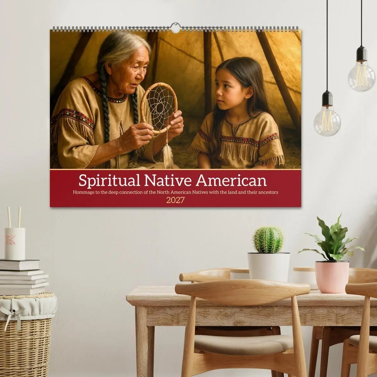 Bild: 9783516930405 | Spiritual Native American (Wall Calendar 2027 DIN A2 landscape),...