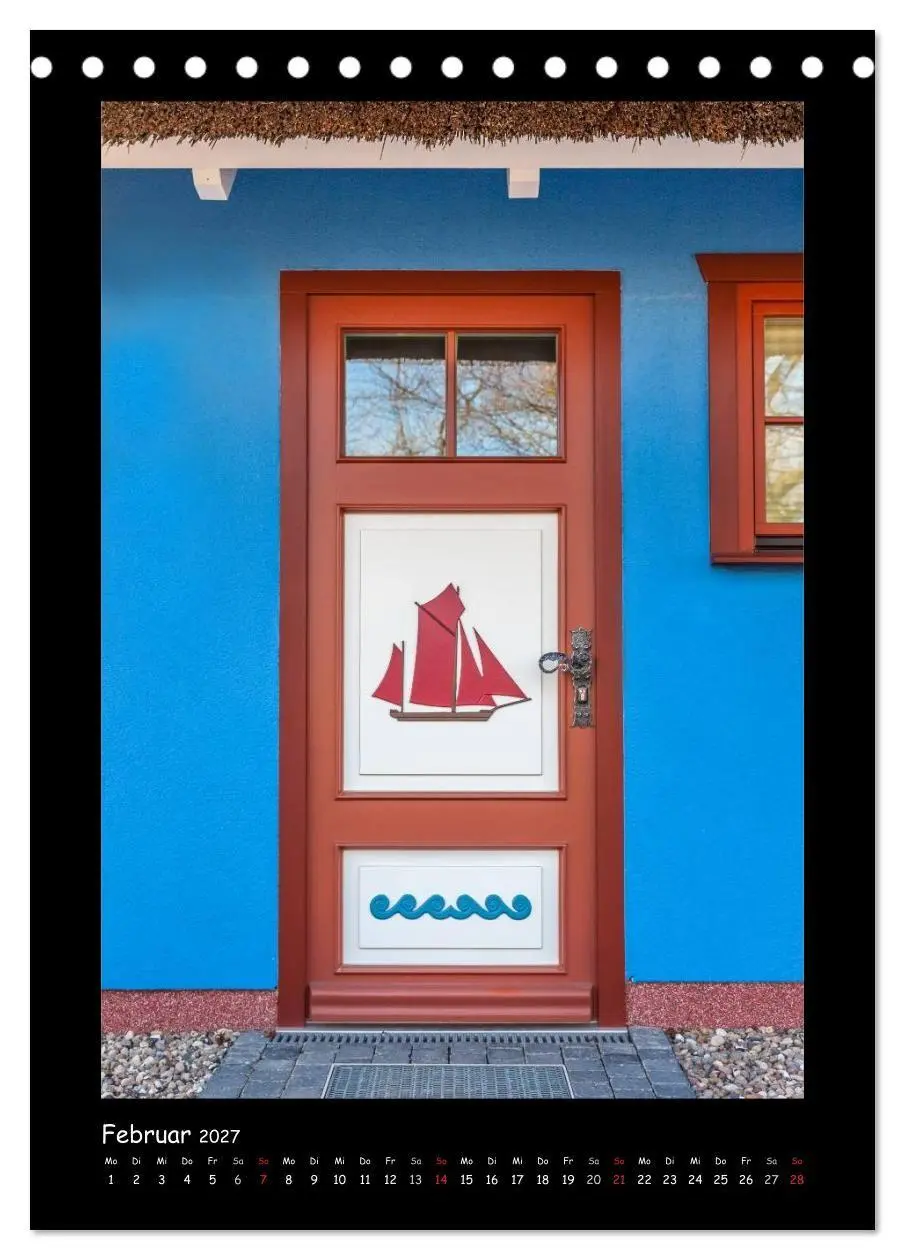 Bild: 9783594080405 | Türen - Meisterwerke aus Fischland, Darß und Zingst (Tischkalender...