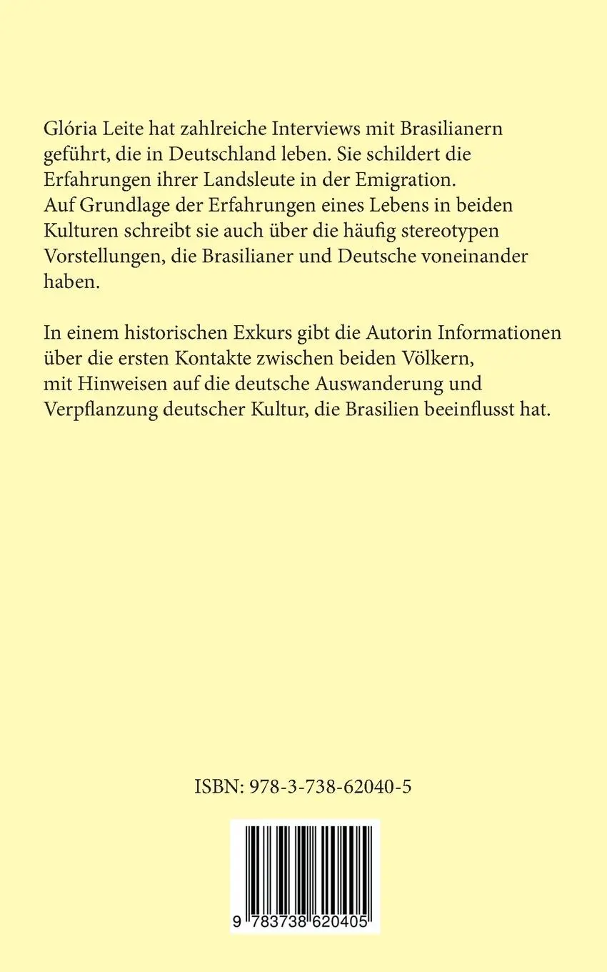 Rückseite: 9783738620405 | Sauerkraut oder Chucrute | Glória Leite | Taschenbuch | 136 S. | 2015