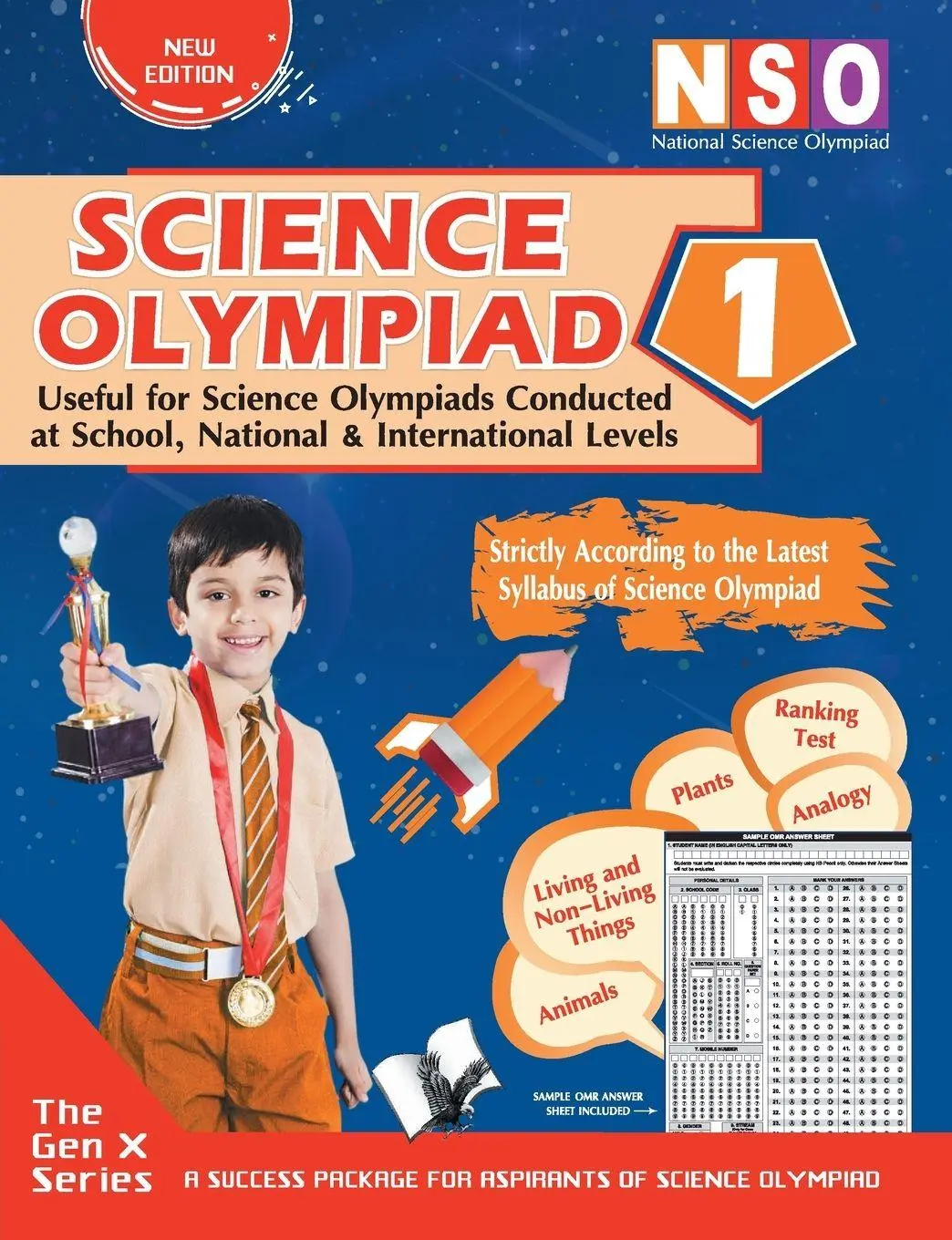 Cover: 9789357940405 | National Science Olympiad - Class 1 (With OMR Sheets) | Shikha Gupta
