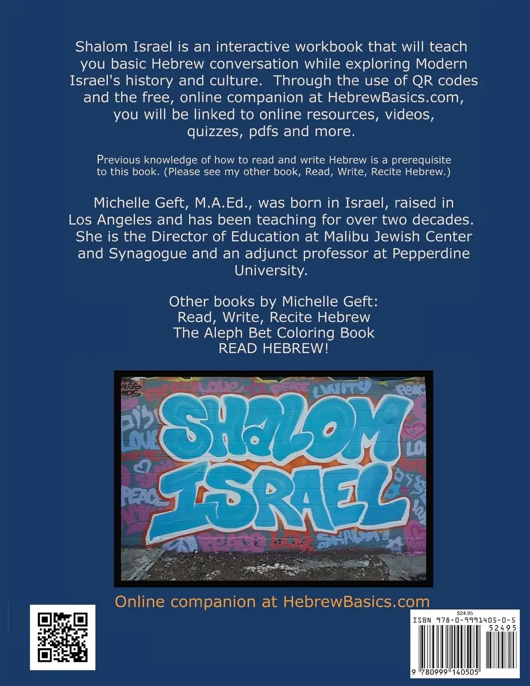 Rückseite: 9780999140505 | Shalom Israel | Michelle Geft | Taschenbuch | Kartoniert / Broschiert