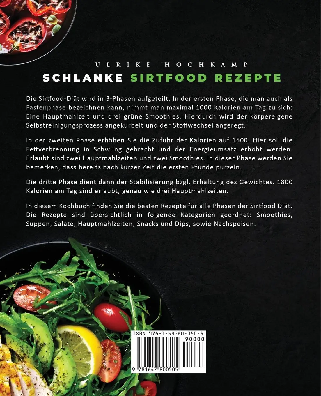Rückseite: 9781647800505 | Schlanke Sirtfood Rezepte | Ulrike Hochkamp | Taschenbuch | Paperback