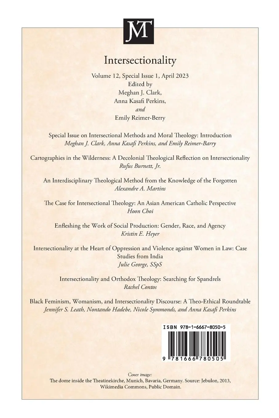 Rückseite: 9781666780505 | Journal of Moral Theology, Volume 12, Special Issue 1 | Clark (u. a.)
