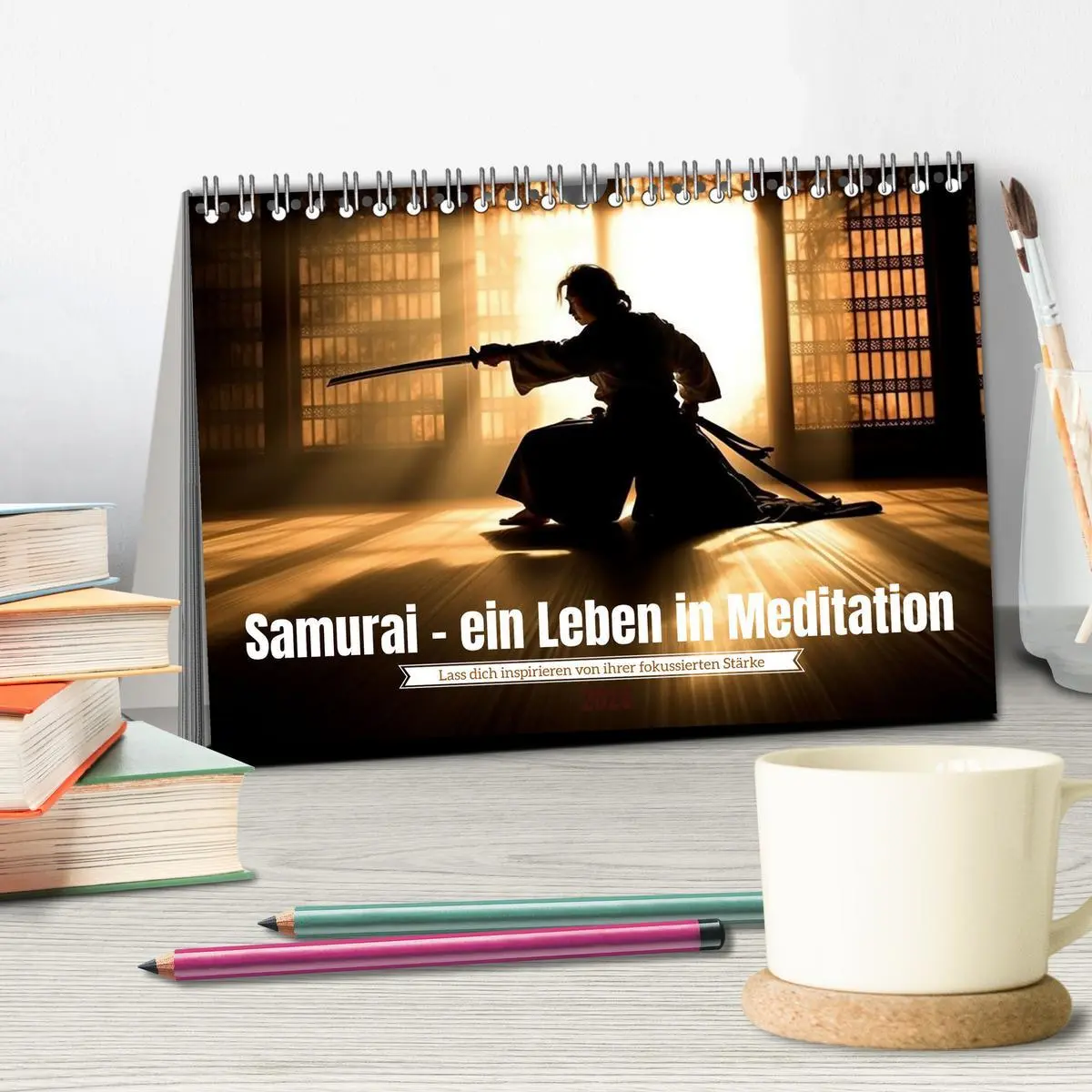 Bild: 9783457520505 | Samurai - ein Leben in Meditation (Tischkalender 2026 DIN A5 quer),...