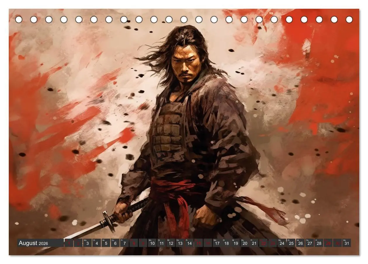 Bild: 9783457520505 | Samurai - ein Leben in Meditation (Tischkalender 2026 DIN A5 quer),...