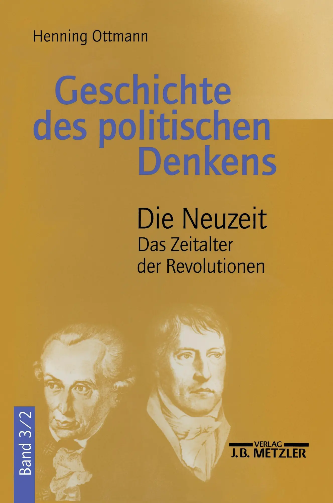 Cover: 9783476020505 | Geschichte des politischen Denkens | Henning Ottmann | Taschenbuch