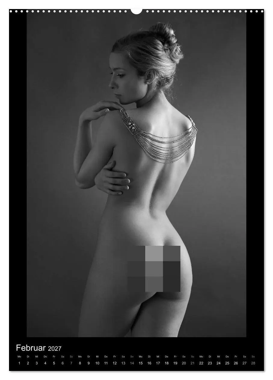 Bild: 9783594070505 | Adorned Nudes - Schmuck und Akt (hochwertiger Premium Wandkalender...