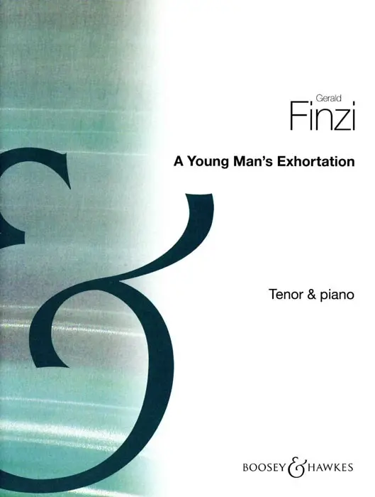 Cover: 9790060030505 | Young Man's Exhortation op. 14 | Ten Songs | Gerald Finzi | Buch