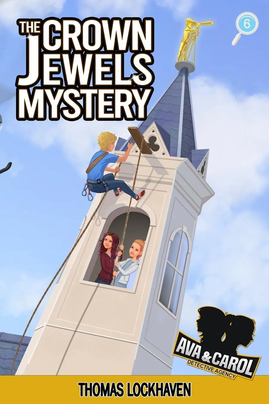 Cover: 9781639110605 | The Crown Jewels Mystery (Book 6) | Ava &amp; Carol Detective Agency