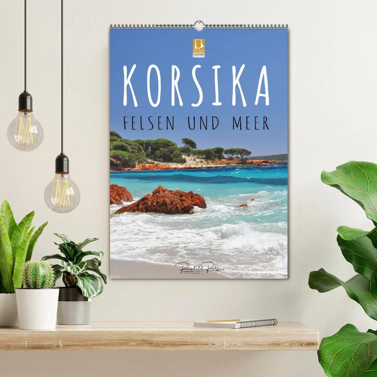 Bild: 9783516390605 | Korsika - Felsen und Meer (Wandkalender 2026 DIN A2 hoch), CALVENDO...