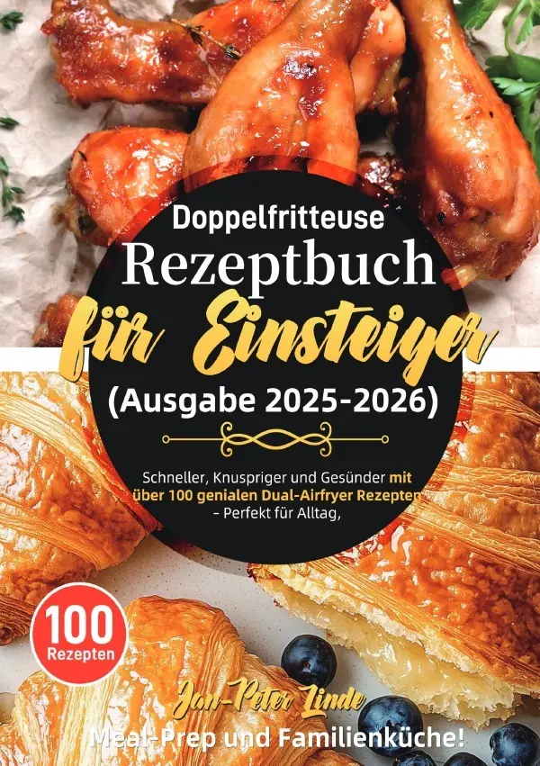 Cover: 9783565110605 | Doppelfritteuse Rezeptbuch für Einsteiger (Ausgabe 2025-2026) | Linde