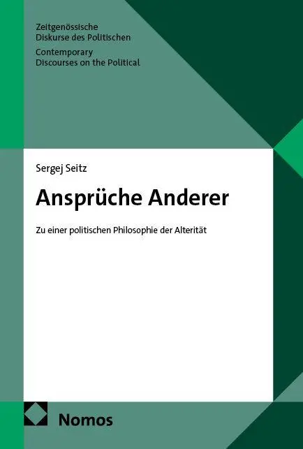Cover: 9783756040605 | Ansprüche Anderer | Zu einer politischen Philosophie der Alterität