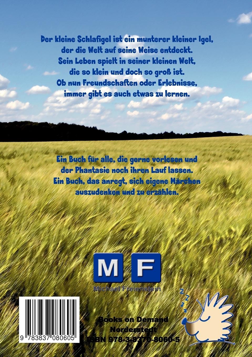 Rückseite: 9783837080605 | Märchen vom Schlafigel | Vorlesegeschichten | Michael Freienstein