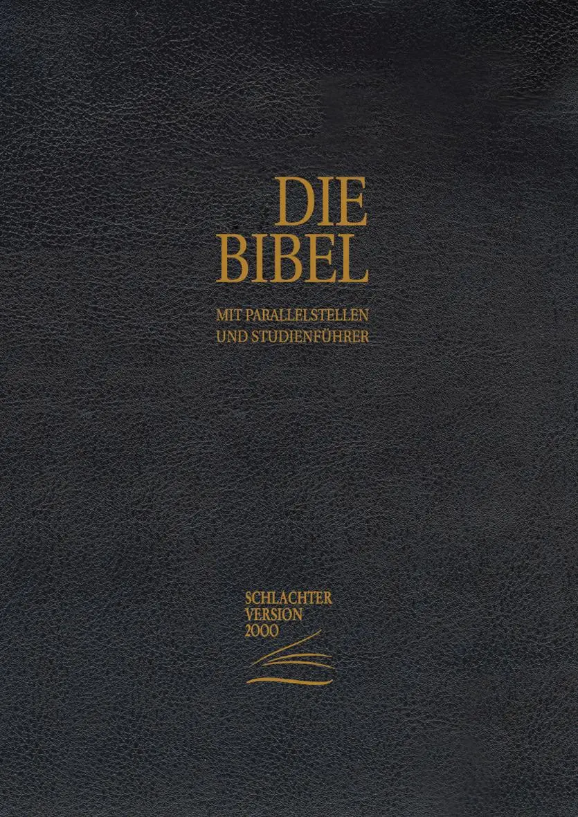 Cover: 9783893970605 | Schlachter 2000 Bibel - Standardausgabe (Kalbsleder-Ausgabe,...
