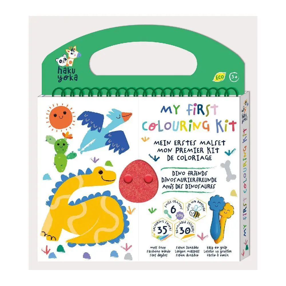Cover: 6920773330705 | HAKUYOKA - Erstes Wachsmalkreidenset Dino | 6303070 | 2024 | HAKUYOKA