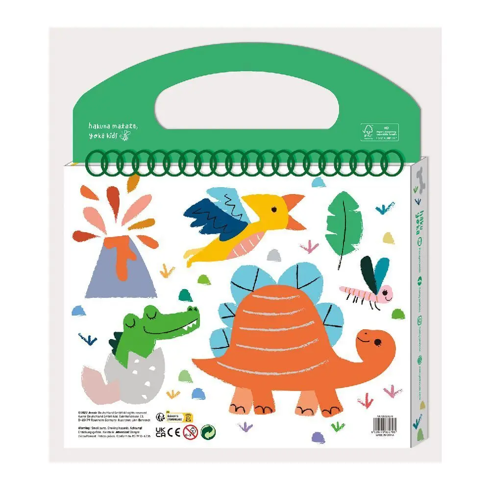 Bild: 6920773330705 | HAKUYOKA - Erstes Wachsmalkreidenset Dino | 6303070 | 2024 | HAKUYOKA