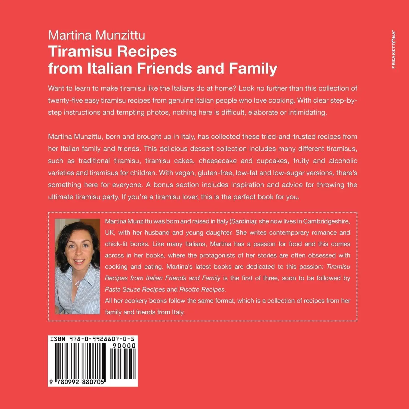 Rückseite: 9780992880705 | Tiramisu Recipes from Italian Friends and Family | Martina Munzittu