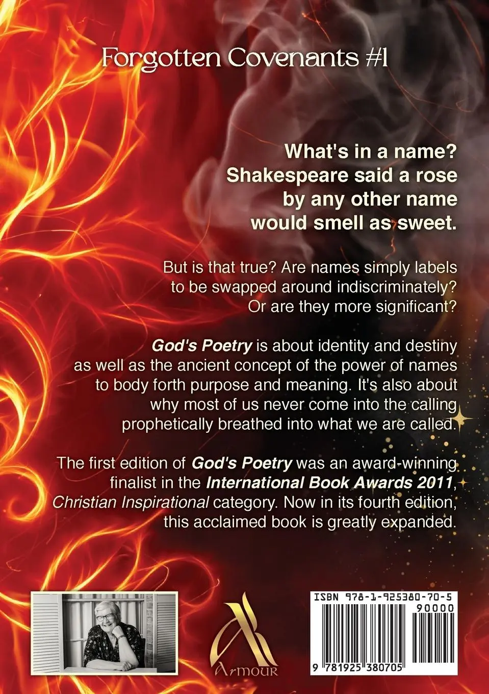 Rückseite: 9781925380705 | God's Poetry | The Identity and Destiny Encoded in Your Name | Buch
