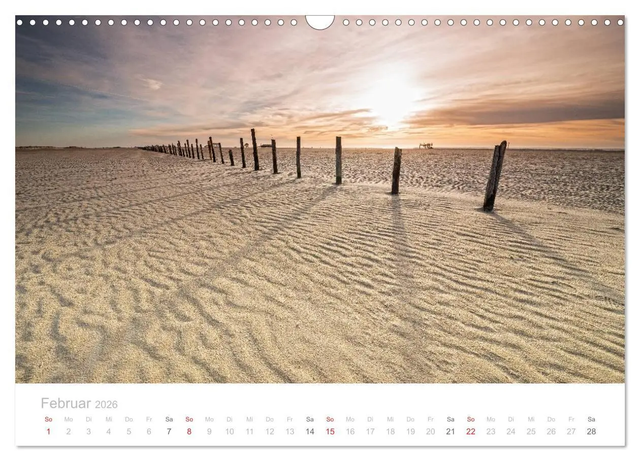 Bild: 9783516070705 | St. Peter-Ording (Wandkalender 2026 DIN A3 quer), CALVENDO...