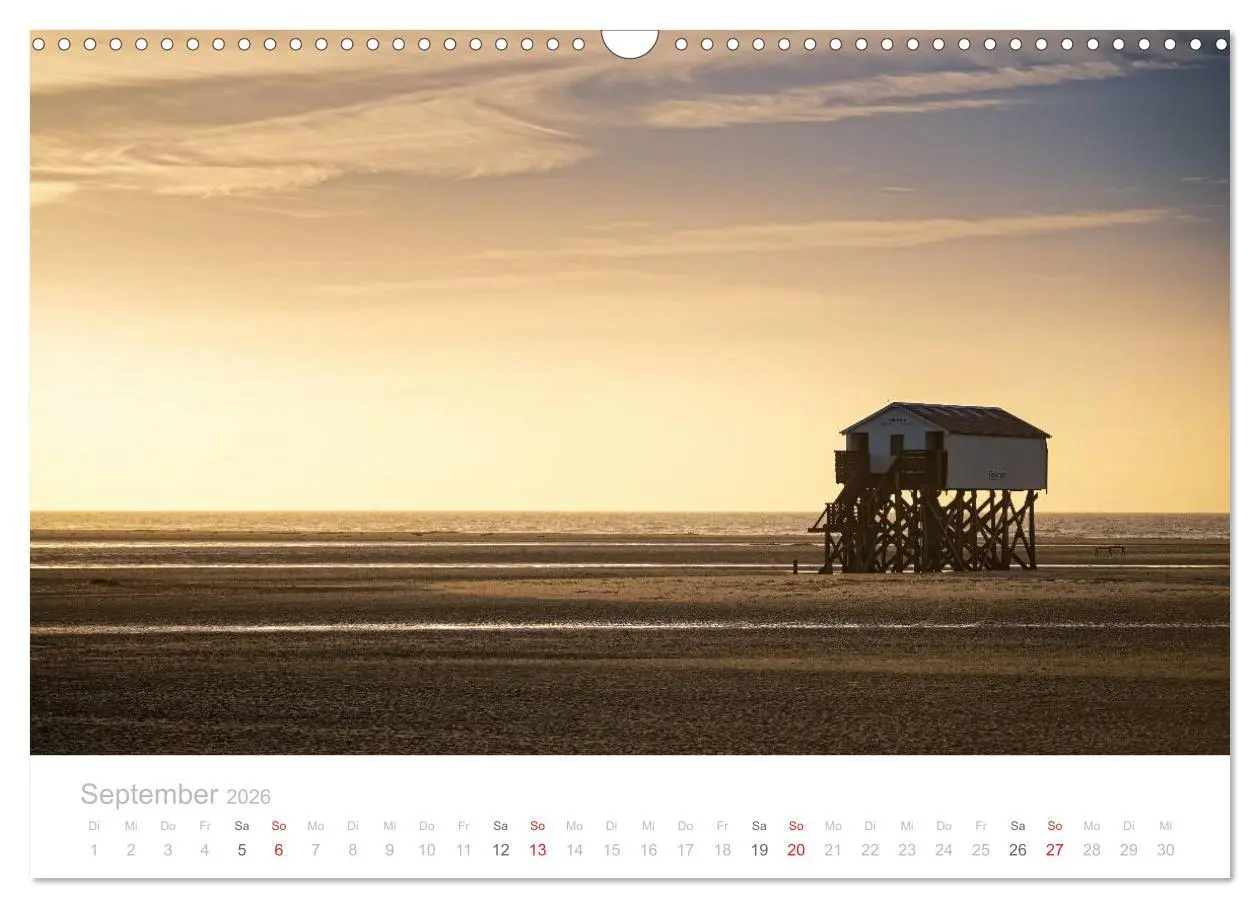 Bild: 9783516070705 | St. Peter-Ording (Wandkalender 2026 DIN A3 quer), CALVENDO...
