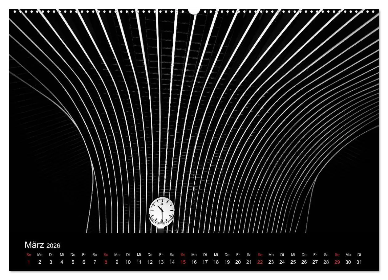 Bild: 9783516210705 | Black-Schwarz-Noir 2026 (hochwertiger Premium Wandkalender 2026 DIN...