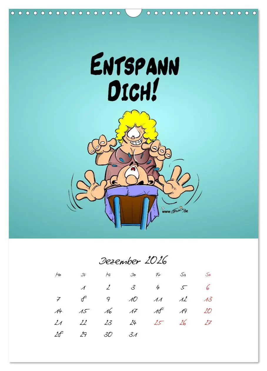Bild: 9783516450705 | Trumix Cartoons - Gesundheit (Wandkalender 2026 DIN A3 hoch),...