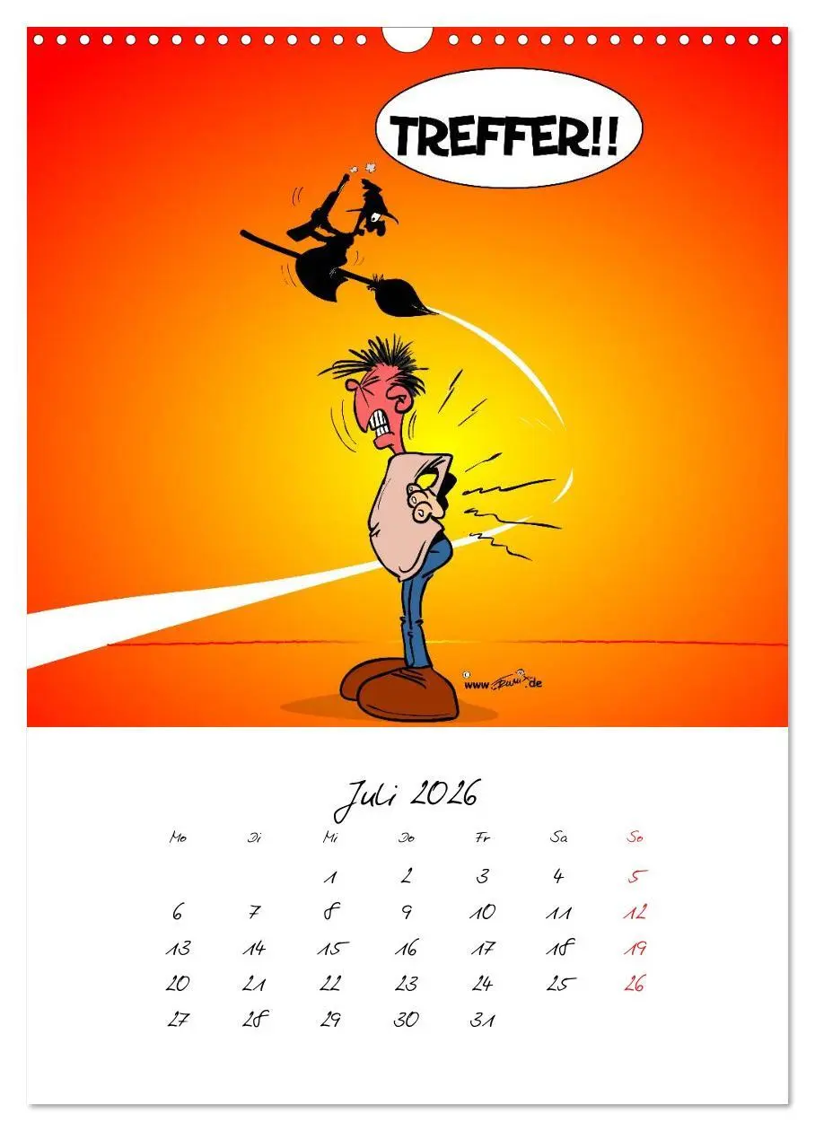 Bild: 9783516450705 | Trumix Cartoons - Gesundheit (Wandkalender 2026 DIN A3 hoch),...