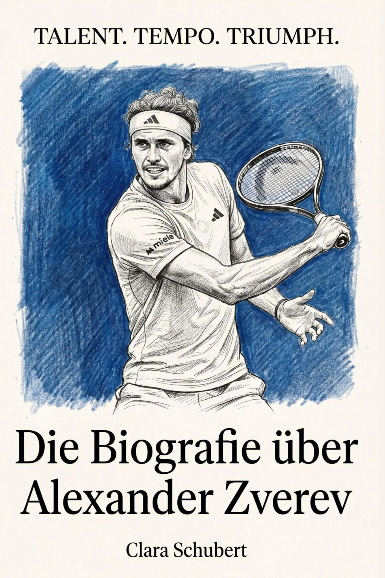 Cover: 9783696400705 | Die Biografie über Alexander Zverev | Talent. Tempo. Triumph. | Buch