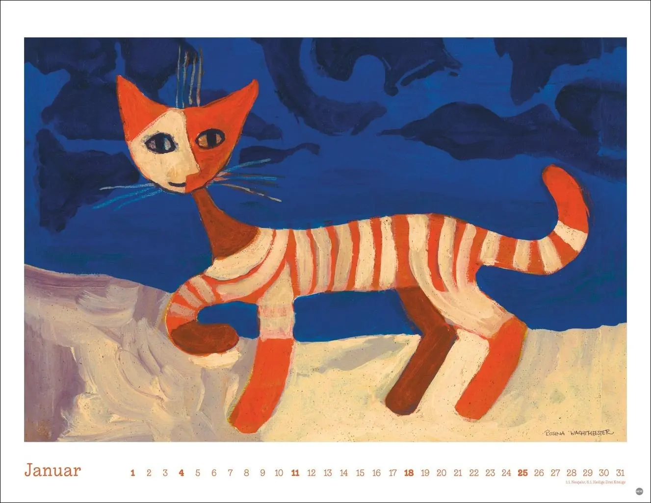Bild: 9783756410705 | Rosina Wachtmeister Posterkalender 2026 | Rosina Wachtmeister | 14 S.