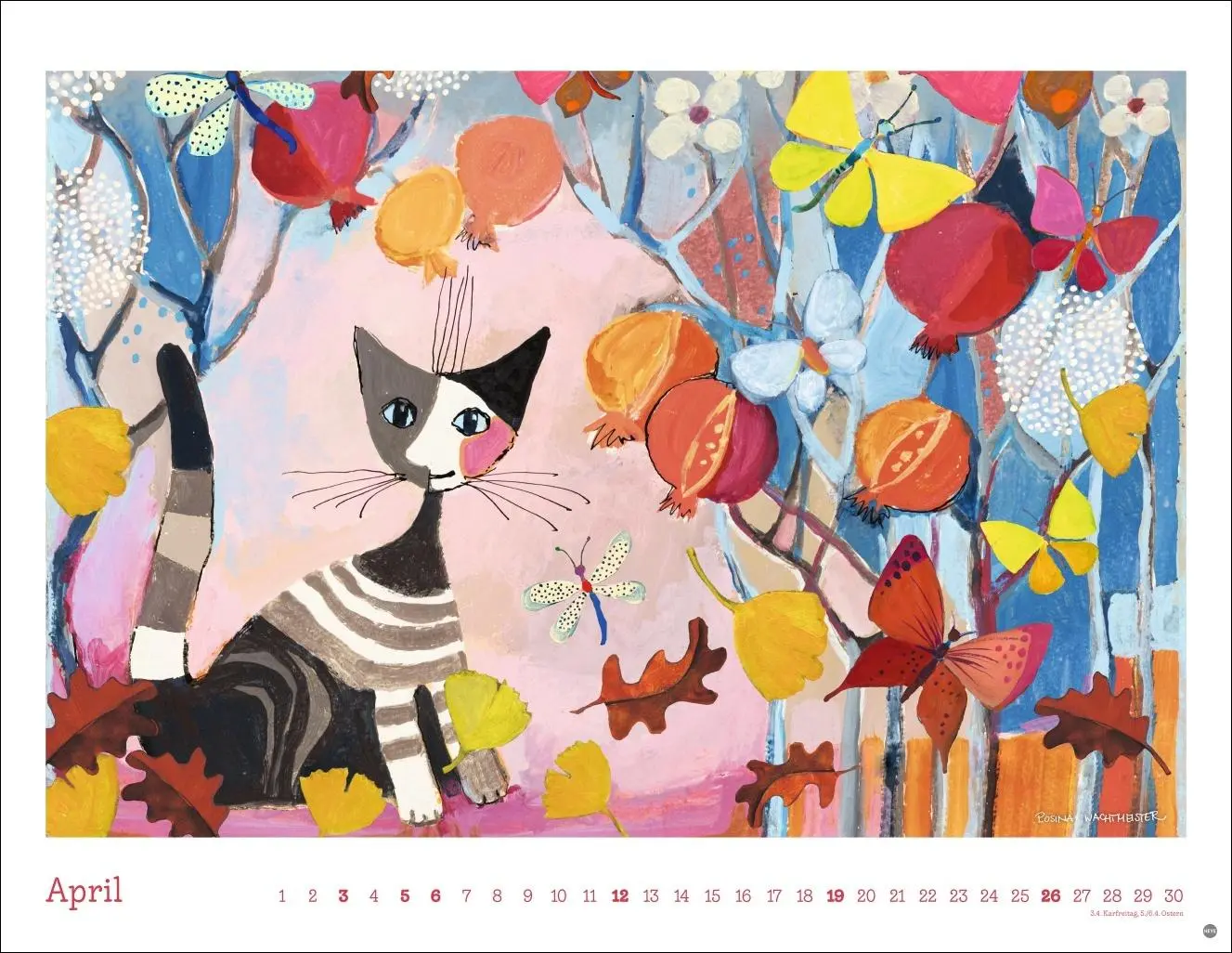 Bild: 9783756410705 | Rosina Wachtmeister Posterkalender 2026 | Rosina Wachtmeister | 14 S.