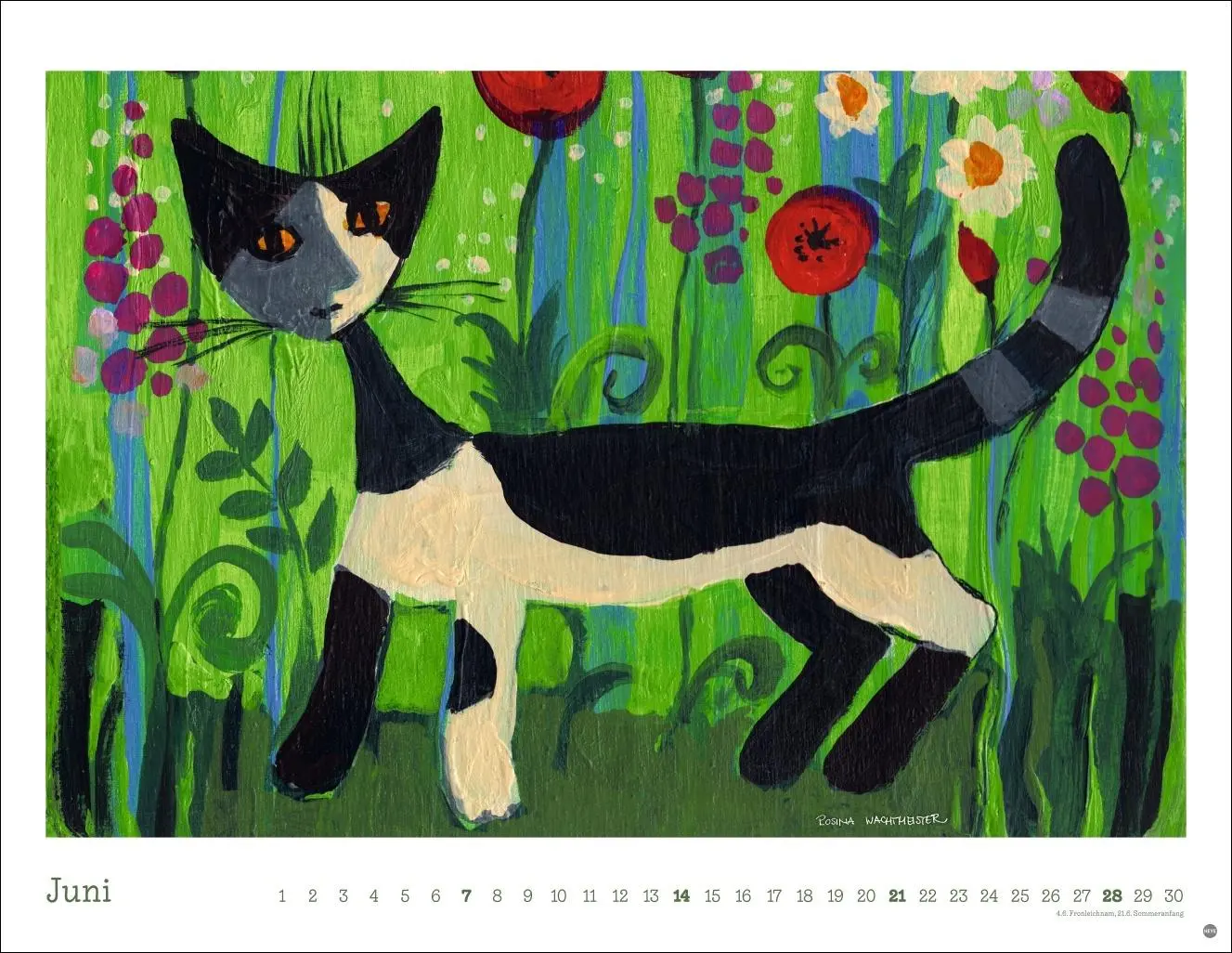 Bild: 9783756410705 | Rosina Wachtmeister Posterkalender 2026 | Rosina Wachtmeister | 14 S.