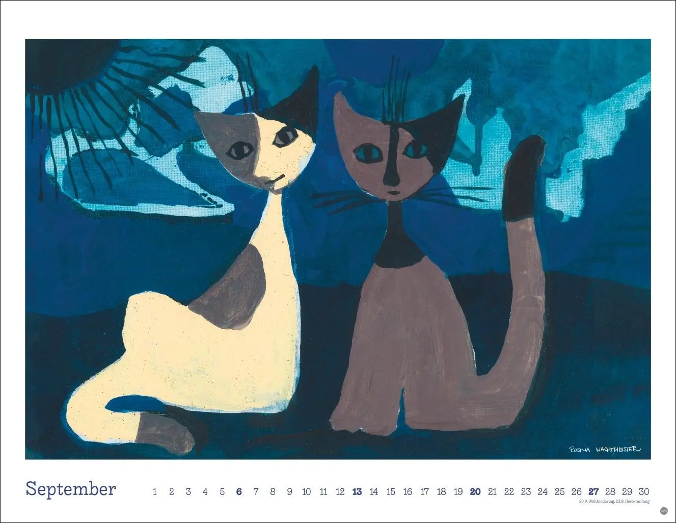 Bild: 9783756410705 | Rosina Wachtmeister Posterkalender 2026 | Rosina Wachtmeister | 14 S.
