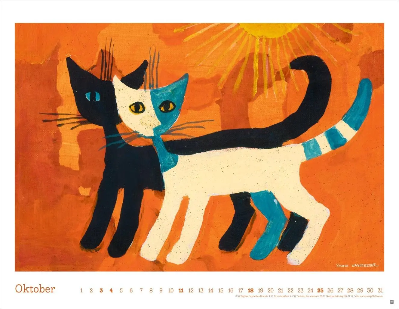 Bild: 9783756410705 | Rosina Wachtmeister Posterkalender 2026 | Rosina Wachtmeister | 14 S.