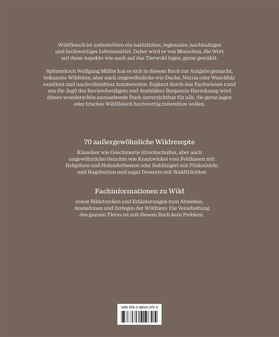 Rückseite: 9783985410705 | Wild | Wolfgang Müller (u. a.) | Buch | 240 S. | Deutsch | 2025