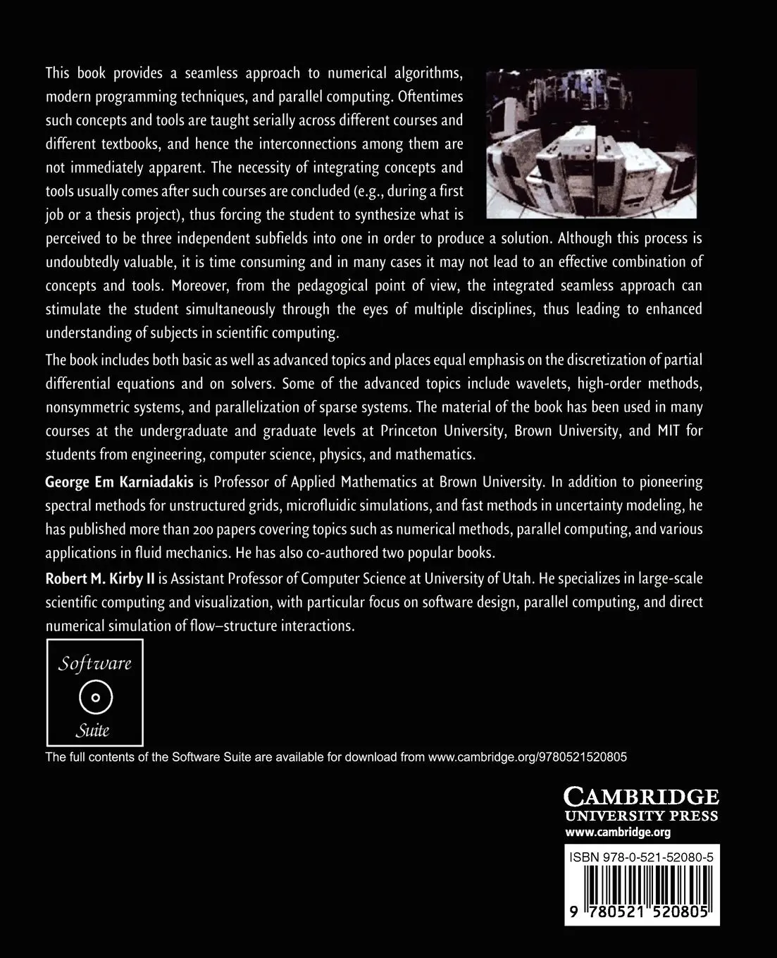 Rückseite: 9780521520805 | Parallel Scientific Computing in C++ and Mpi | Karniadakis (u. a.)