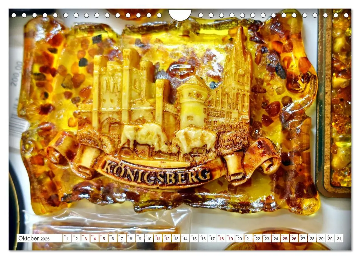 Bild: 9783383930805 | Ostsee-Gold - Bernstein-Souvenirs aus Königsberg (Wandkalender 2025...