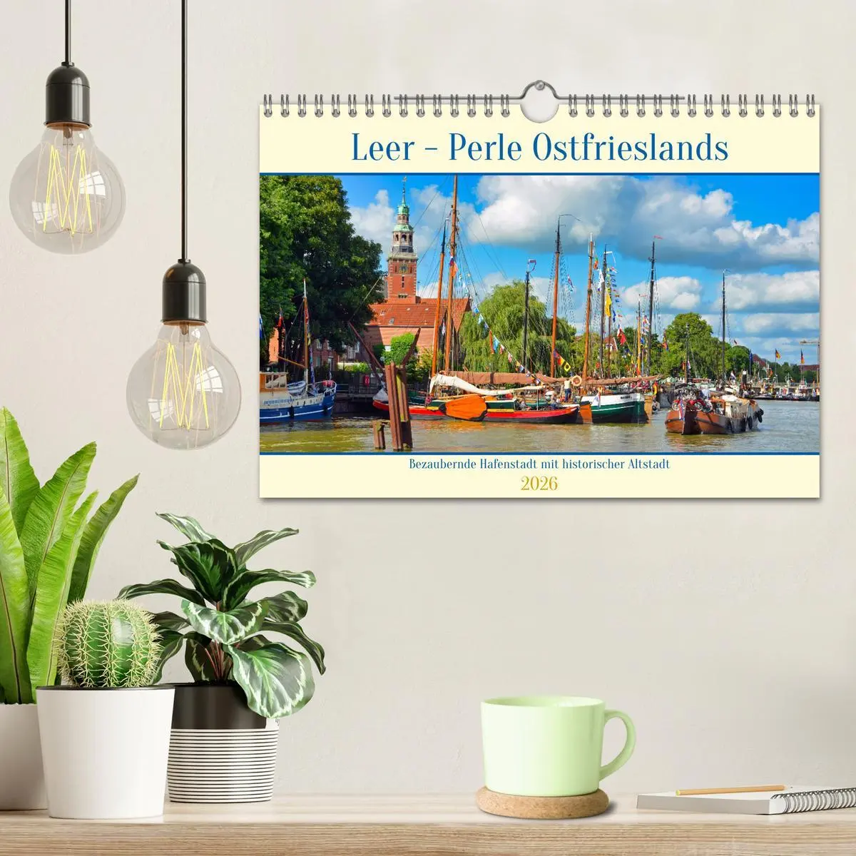 Bild: 9783457730805 | Leer - Perle Ostfrieslands (Wandkalender 2026 DIN A4 quer),...