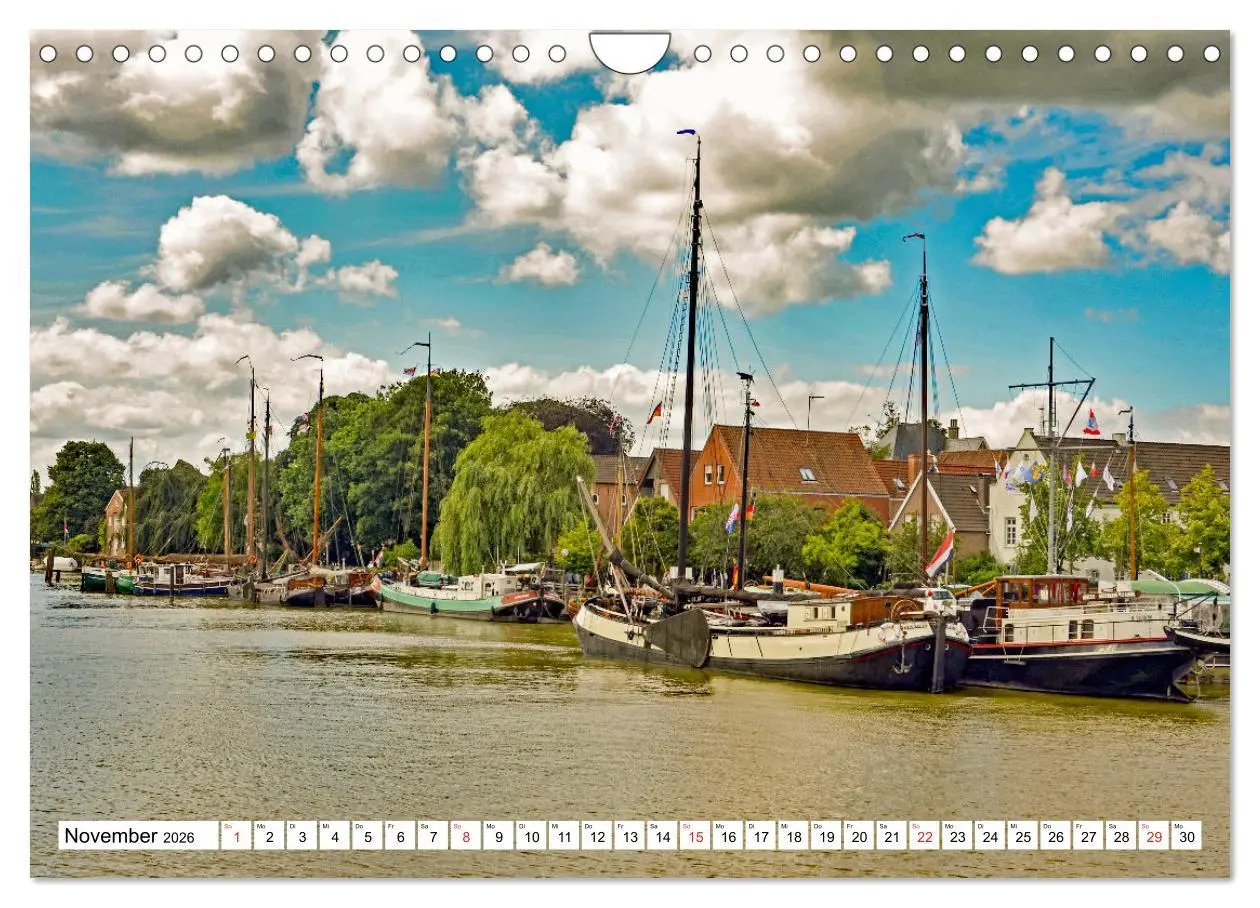 Bild: 9783457730805 | Leer - Perle Ostfrieslands (Wandkalender 2026 DIN A4 quer),...