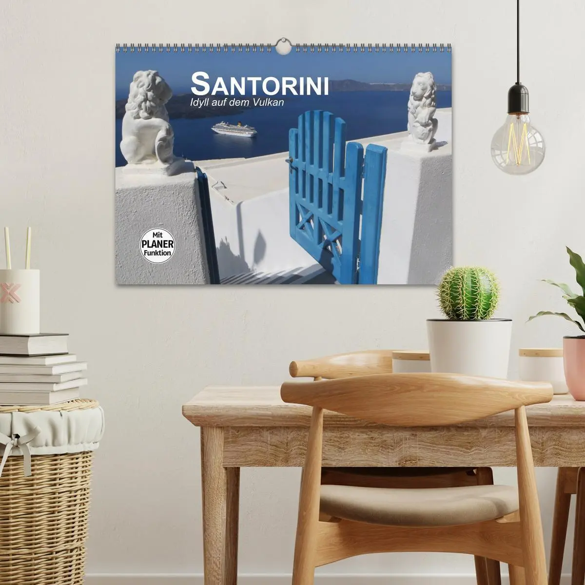 Bild: 9783457970805 | SANTORINI - Idyll auf dem Vulkan (Wandkalender 2026 DIN A3 quer),...