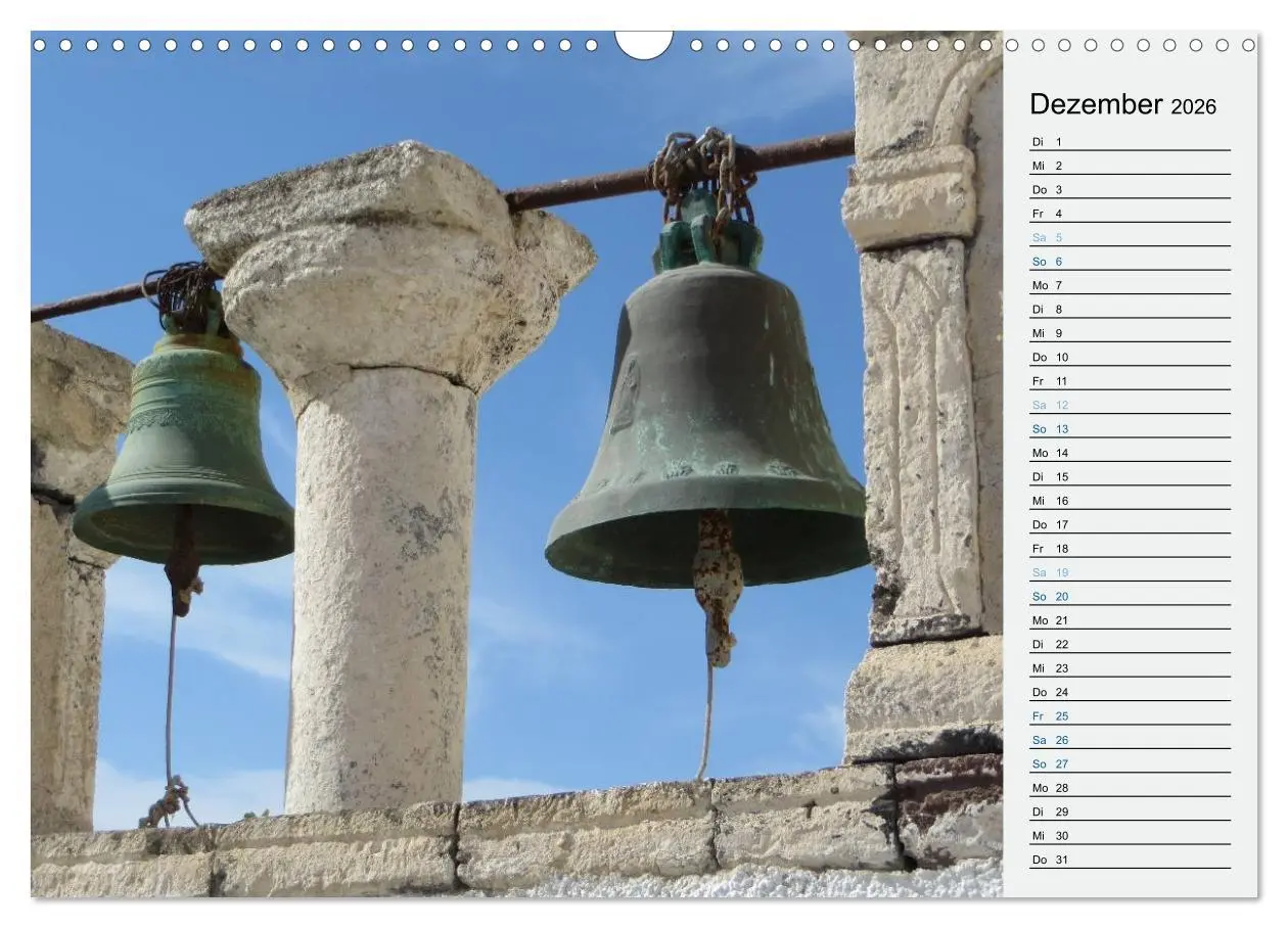 Bild: 9783457970805 | SANTORINI - Idyll auf dem Vulkan (Wandkalender 2026 DIN A3 quer),...